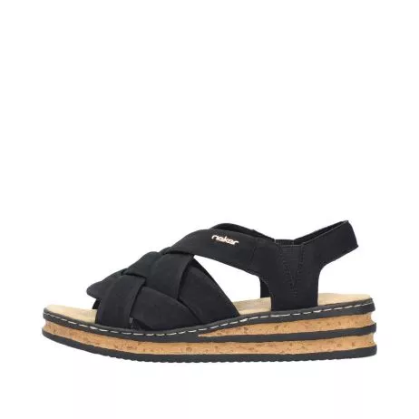 Sandały RIEKER 62908-00 black