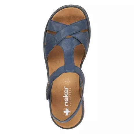Sandały RIEKER 65919-12 blue