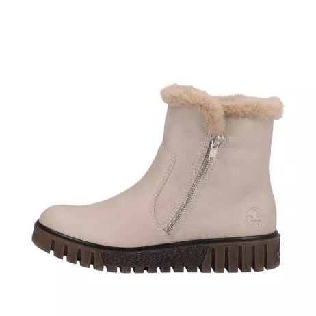 Botki RIEKER Y3481-60 beige