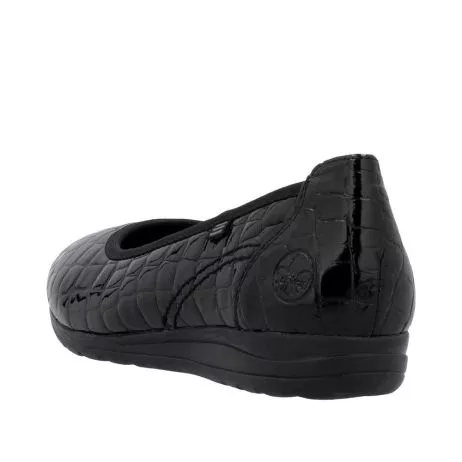 Czółenka RIEKER L9350-01 black