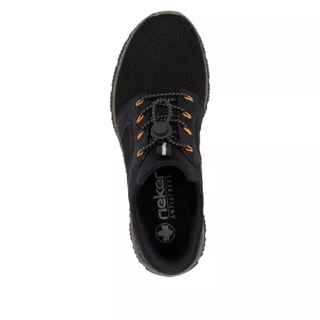 Półbuty RIEKER N32G4-00 black