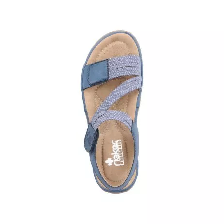 Sandały RIEKER 64870-14 blue