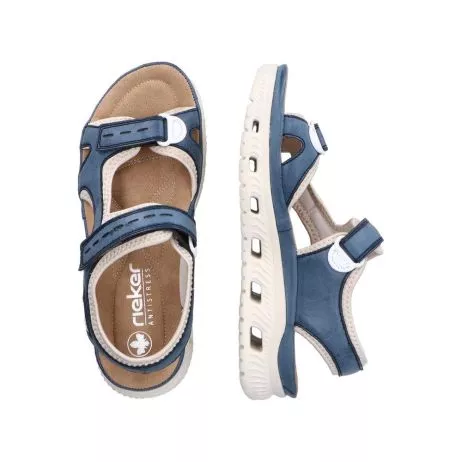Sandały RIEKER 64066-14 blue