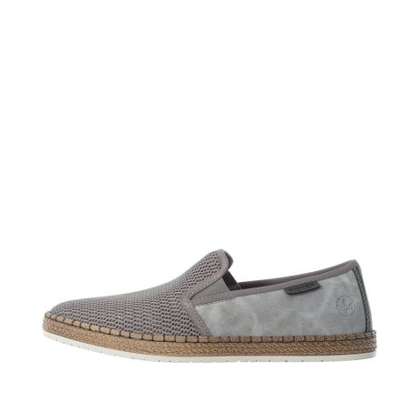 Mokasyny RIEKER B5265-43 grey