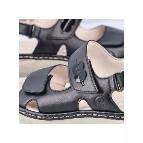 Sandały RIEKER 60462-00 black