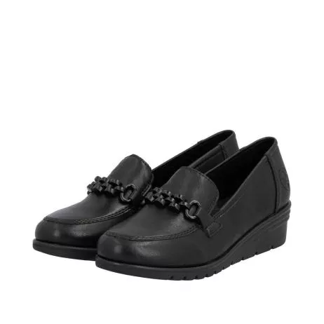Mokasyny RIEKER L5361-00 black