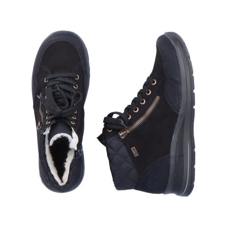 Trzewiki RIEKER L7701-00 black