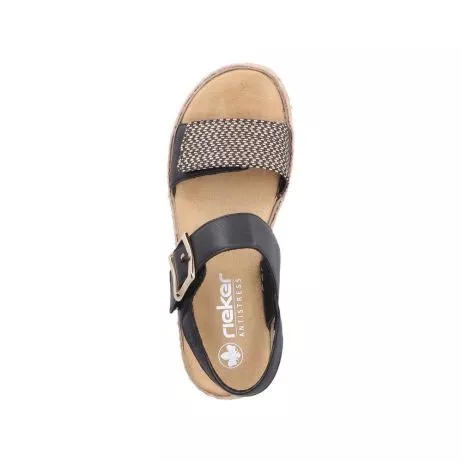 Sandały RIEKER V0951-00 black