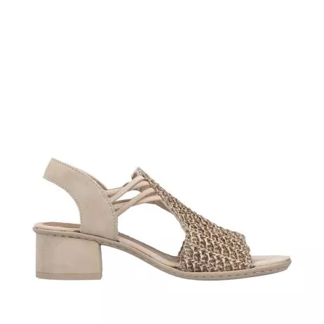 Sandały RIEKER 64962-60 beige