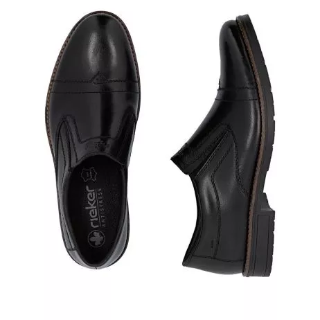 Półbuty RIEKER 14654-00 black