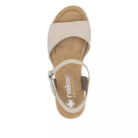 Sandały RIEKER 68590-60 beige