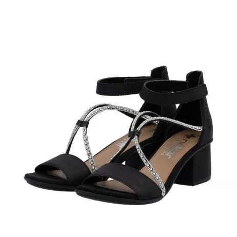 Sandały RIEKER 64654-00 black