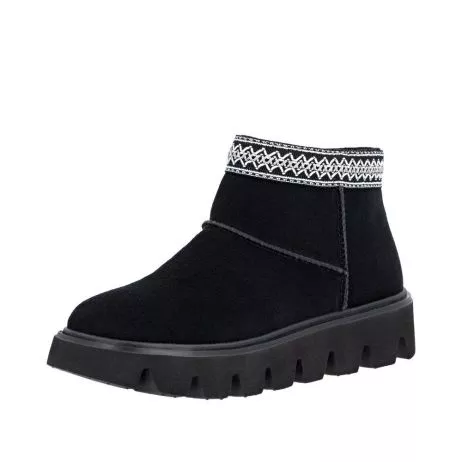 Botki RIEKER W2074-00 black