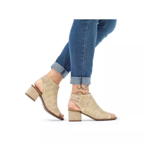 Sandały RIEKER 64670-60 beige