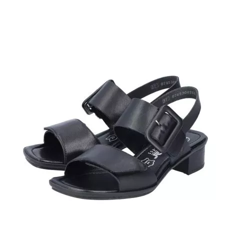 Sandały RIEKER 62663-01 black