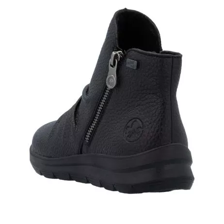 Botki RIEKER Z0056-00 black