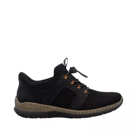 Półbuty RIEKER N32G4-00 black
