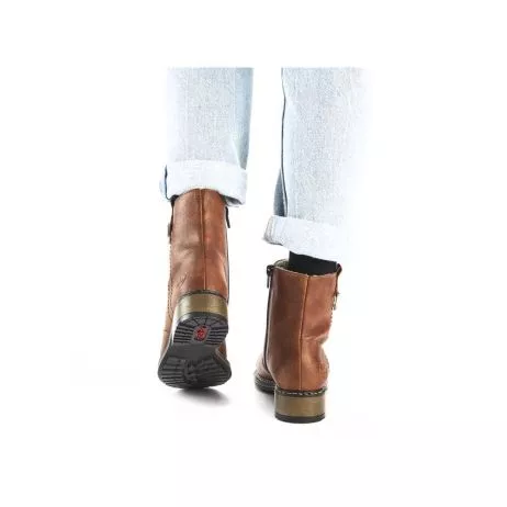 Botki RIEKER Z6871-24 brown
