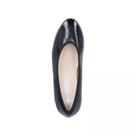 Czółenka RIEKER 44650-02 black
