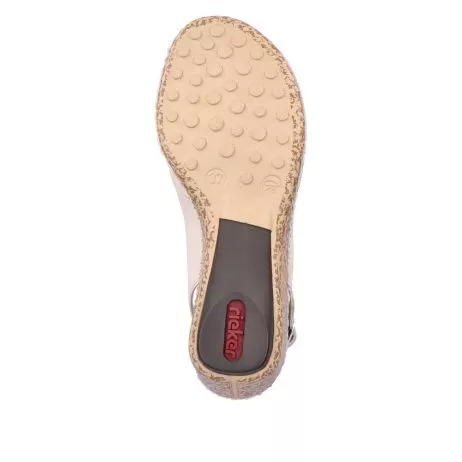 Sandały RIEKER 66189-60 beige