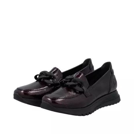 Mokasyny RIEKER 49051-35 red