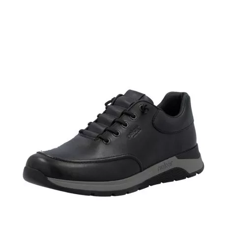 Półbuty RIEKER 39658-00 black