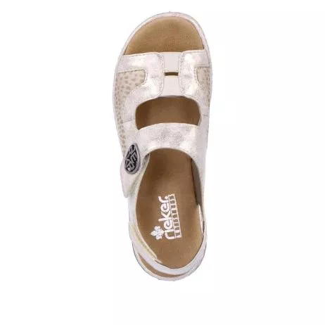 Sandały RIEKER 65989-90 beige