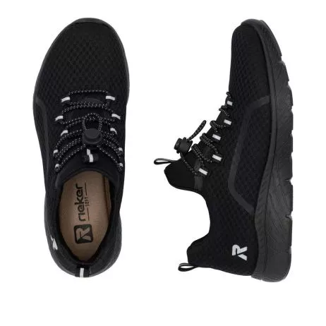 Półbuty RIEKER M5070-00 black