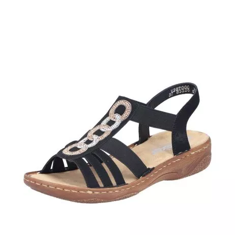 Sandały RIEKER V2870-00 black