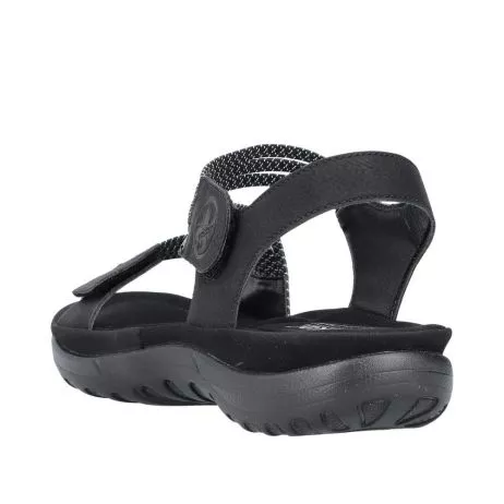 Sandały RIEKER 64870-00 black