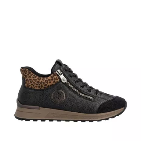 Półbuty RIEKER N1457-00 black