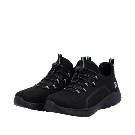 Półbuty RIEKER M5070-00 black