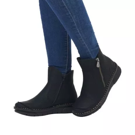 Botki RIEKER 73357-00 black