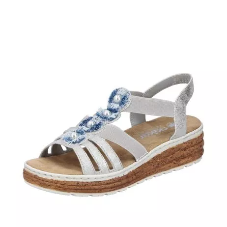 Sandały RIEKER 62771-40 grey