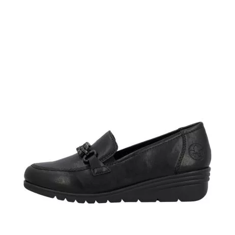 Mokasyny RIEKER L5361-00 black