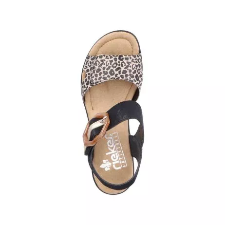 Sandały RIEKER 68176-00 black