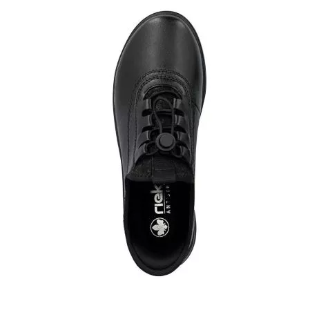 Półbuty RIEKER Z0057-00 black