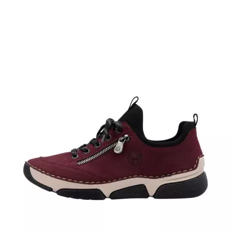 Półbuty RIEKER 45973-36 red