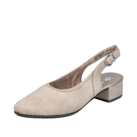 Czółenka RIEKER 47060-62 beige