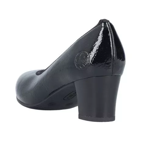 Czółenka RIEKER 44650-02 black