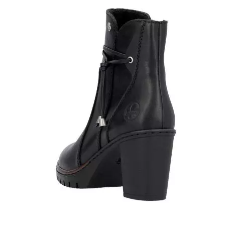 Botki RIEKER Y2567-00 black