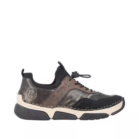 Półbuty RIEKER 45961-00 black