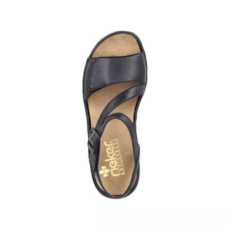 Sandały RIEKER 64561-00 black