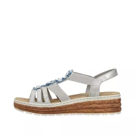 Sandały RIEKER 62771-40 grey