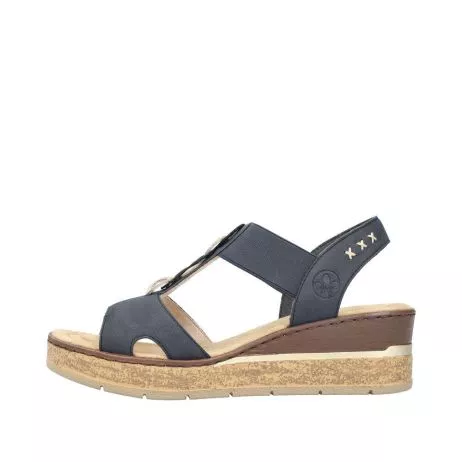 Sandały RIEKER 63798-14 blue