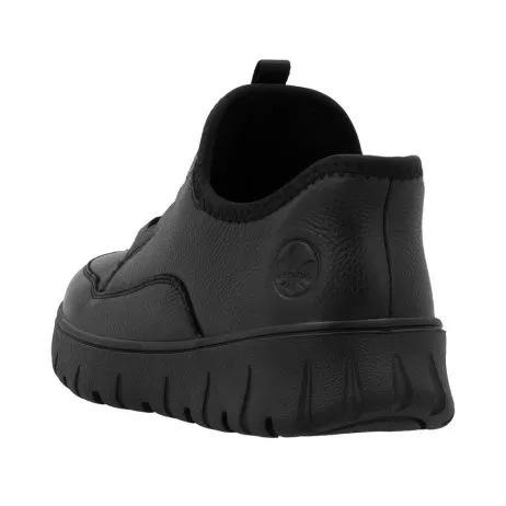 Półbuty RIEKER N1357-00 black