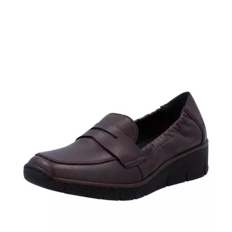 Mokasyny RIEKER 53797-35 red