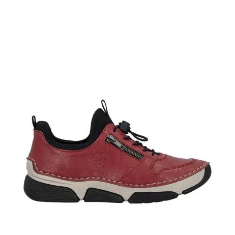 Półbuty RIEKER 45951-33 red