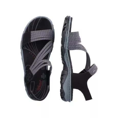 Sandały RIEKER 68871-00 black