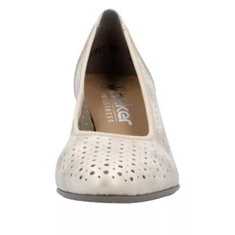 Czółenka RIEKER 41057-60 beige